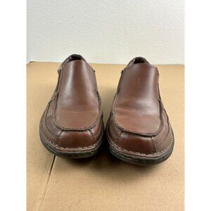 Men's Streetcar Brown Genuine Leather Upper and Lining  Loafer Shoes Size 13